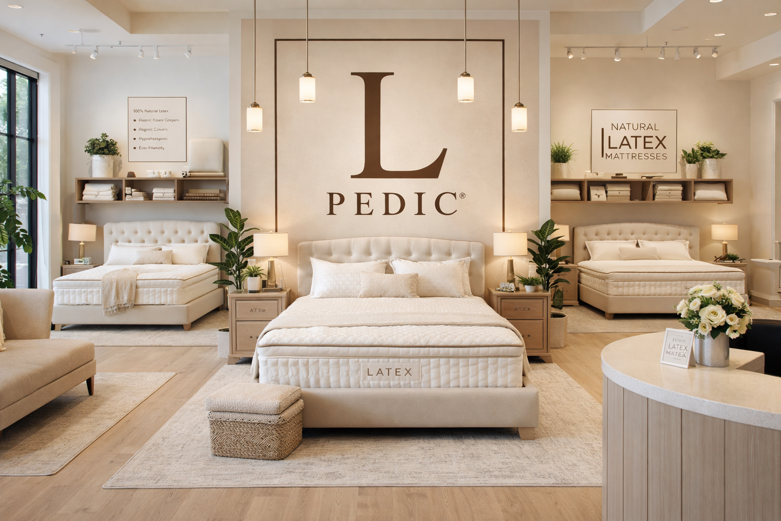 Los Angeles L PEDIC natural Organic Mattress store