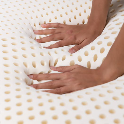 Natural organic latex foam